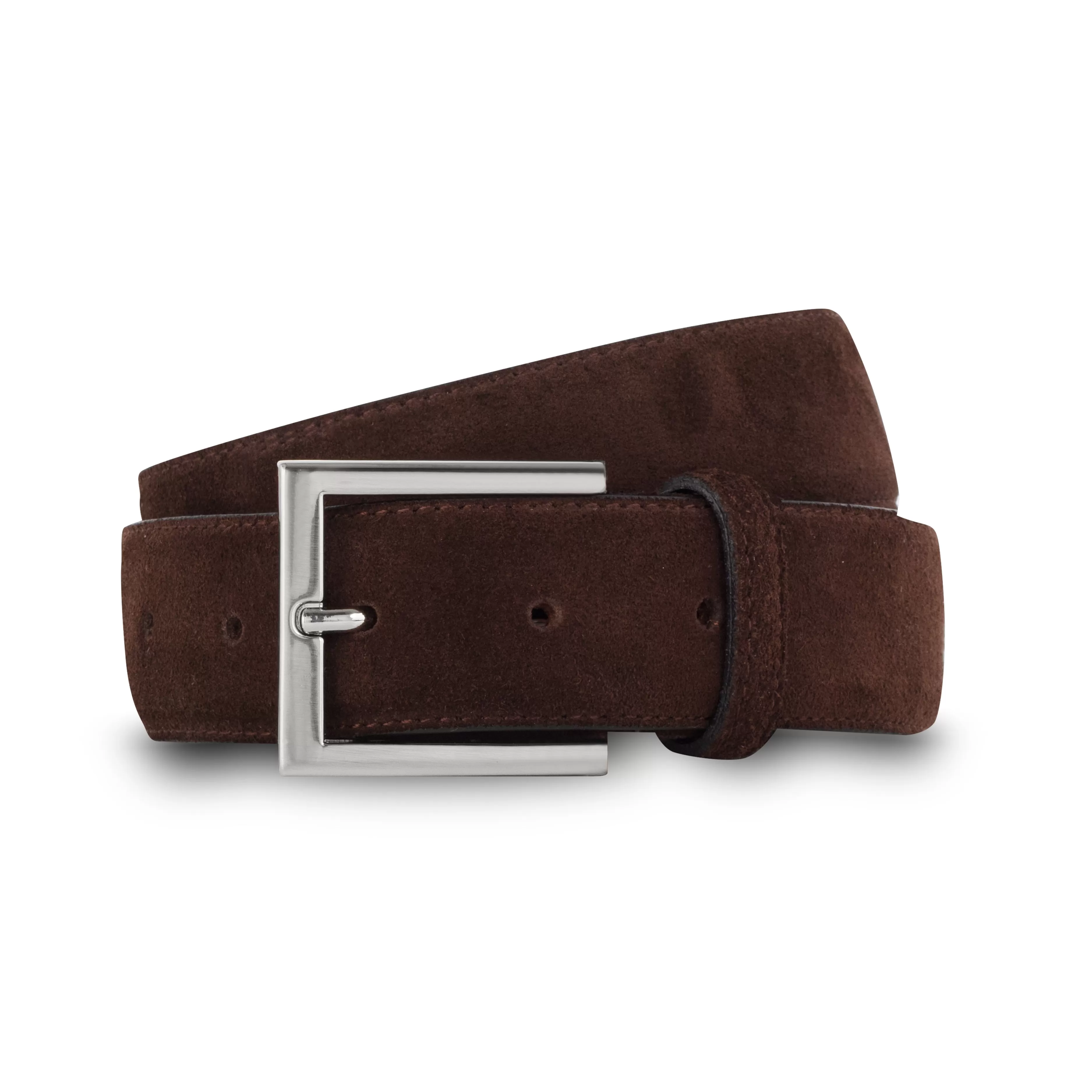 LodinG Ceinture veau velours Marron New