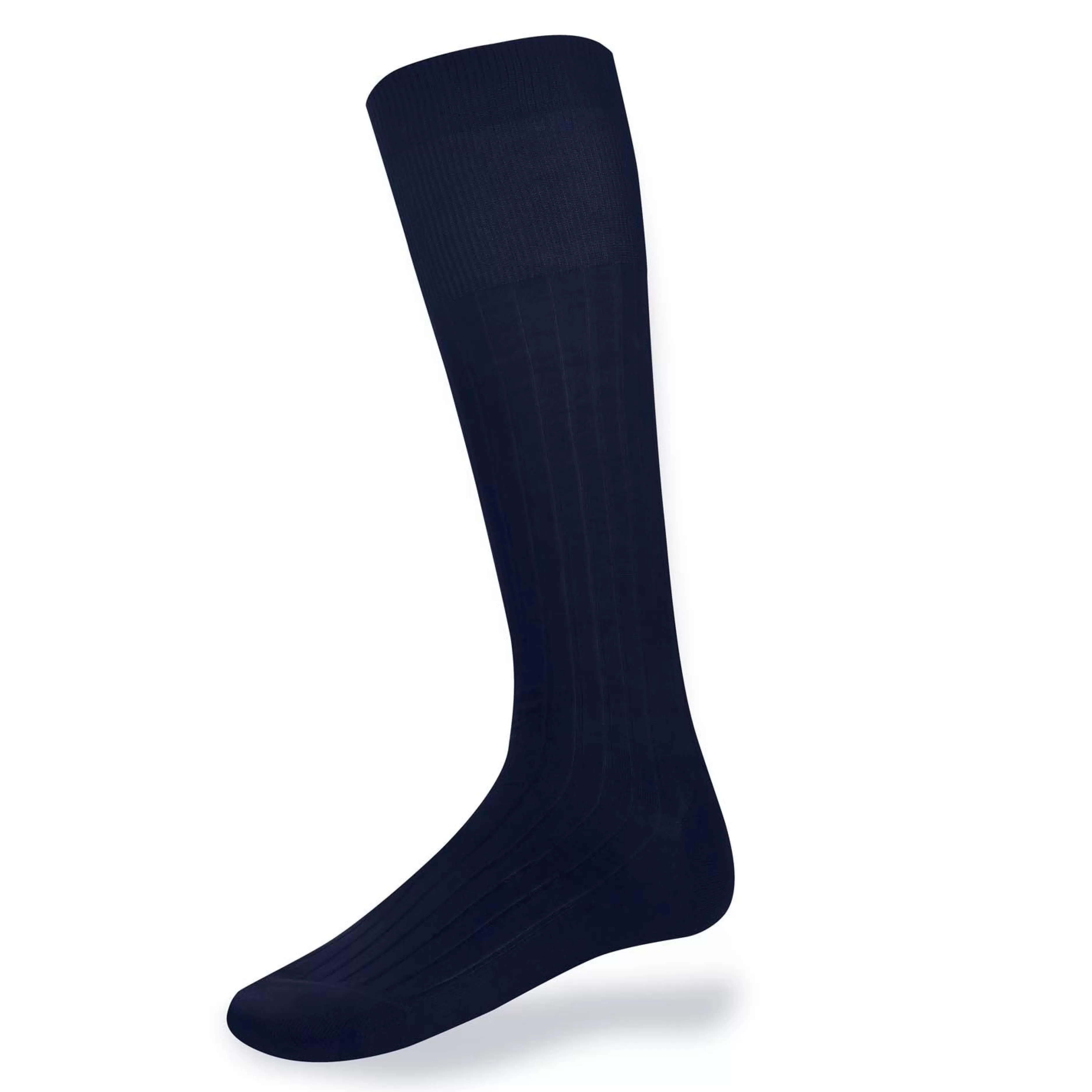 LodinG Chaussettes longues en coton fil d'Ecosse Marine Clearance