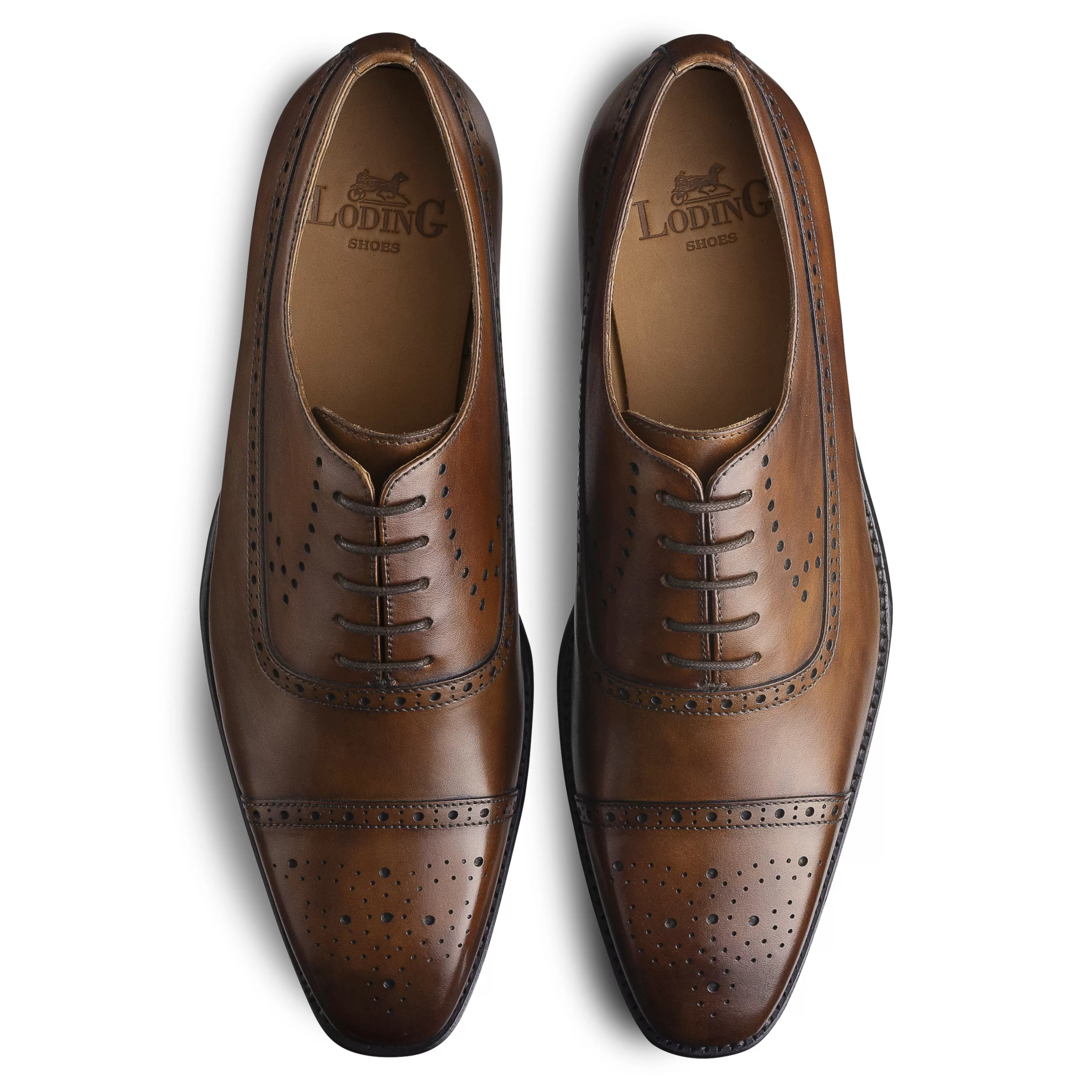 LodinG Richelieu Brogue Milton 306 Armagnac Store