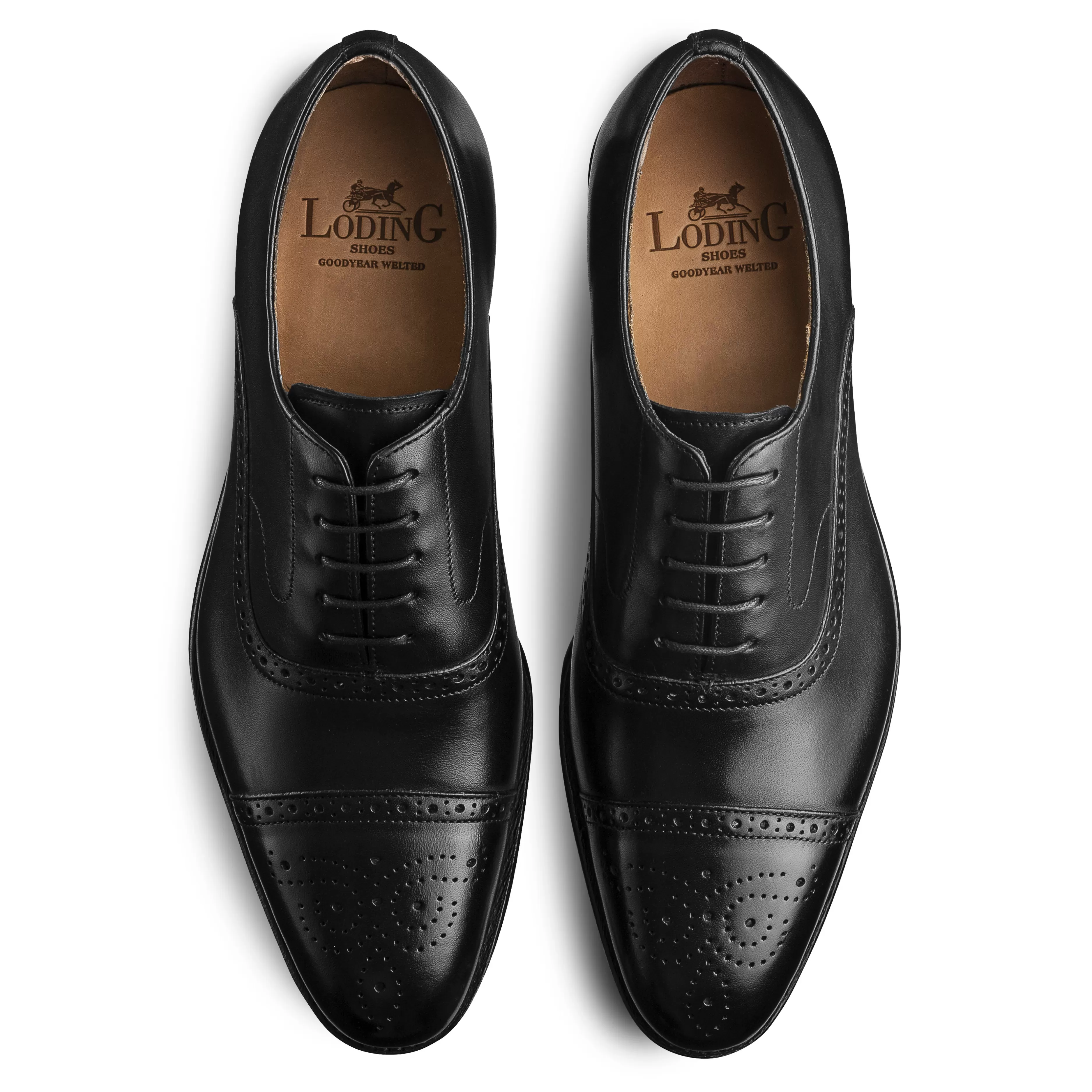 LodinG Richelieu Brogue Newton 318 Noir Online